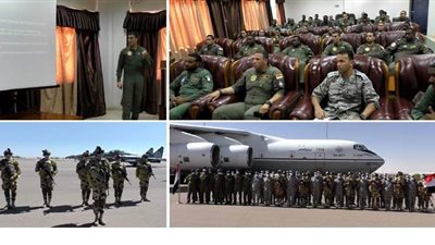 القوات المسلحة المصرية والسودانية تنفذان التدريب الجوى المشترك  