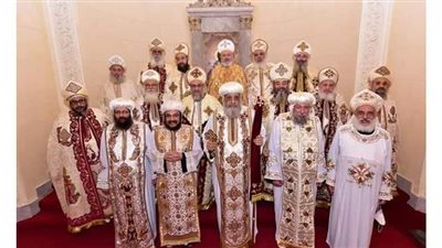 البابا تواضرس الثاني يمنح ١٢ كاهنا رتبة القمص في الإسكندرية