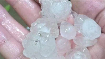 تساقط الثلج على المنصورة.. ورعد وبرق بالشرقية | صور