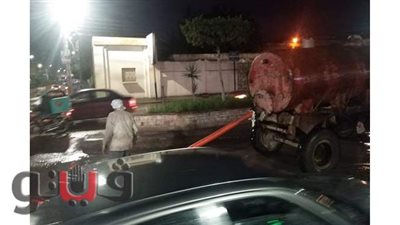 محافظ كفر الشيخ يعلن حالة الطوارئ وسرعة رفع مياه الأمطار |  صور