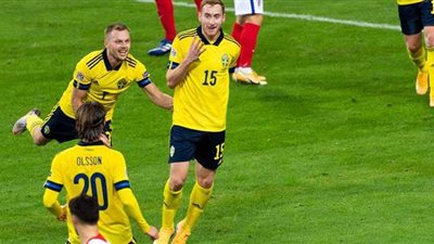السويد تتغلب على كرواتيا 1/2 في دوري الأمم الأوروبية