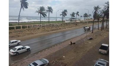 هطول أمطار متوسطة على شمال سيناء