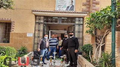 ضبط مقاه وكافيتريات تقدم الشيشة في الشرقية