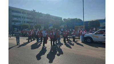 تشمل 350 ألف طالب.. الهلال الأحمر يدعم مبادرة عودة المدارس في الإسماعيلية