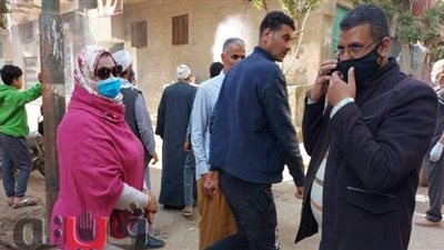 لليوم الثاني.. تعقيم شوارع نجريج بعد إصابة محمد صلاح بـ