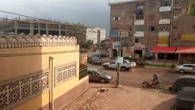 أمطار خفيفية ومتوسطة بالقليوبية