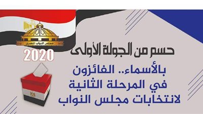 الفائزون في المرحلة الثانية لانتخابات مجلس النواب| إنفوجراف