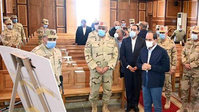 السيسي يتفقد مقر مركز قيادة الدولة الإستراتيجي بالعاصمة  الجديدة.. يؤكد حرص الدولة على تطوير قدراتها والحفاظ على الأمن