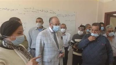 النائب حسام المندوه يتابع تطبيق الإجراءات الاحترازية وسير الدراسة في مدارس بولاق الدكرور