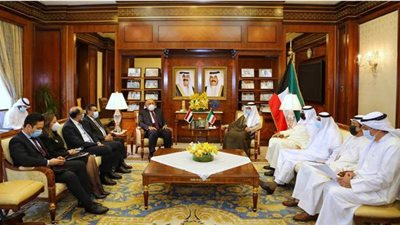 وزير الخارجية يعقد جولة مباحثات رسمية مع نظيره الكويتي