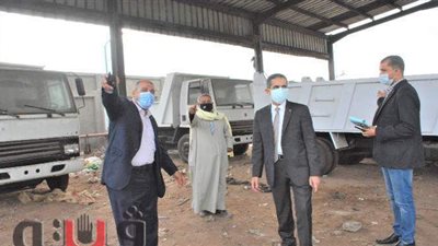 محافظ الغربية يتفقد مصنع تدوير القمامة بدفرة | صور