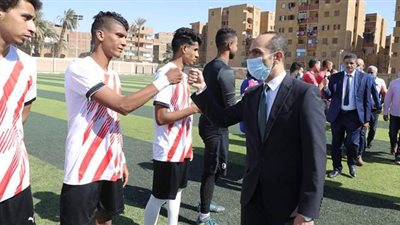 نائب محافظ سوهاج يفتتح دوري مراكز الشباب لكرة القدم