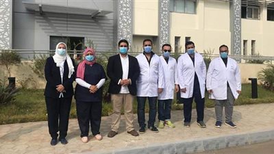 تجهيزات جديدة بمستشفى بدر  في كلية الطب جامعة حلوان