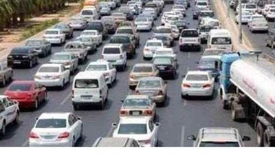 كثافات مرورية بالمحور وأعلى وكوبرى أكتوبر| فيديو