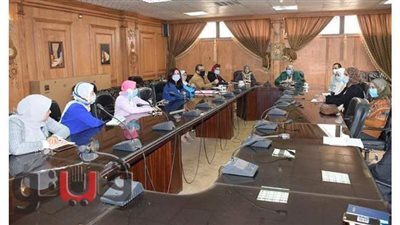 ماجدة هجرس  لأعضاء مكتب التعاون الدولي: أنتم سفراء جامعة القناة