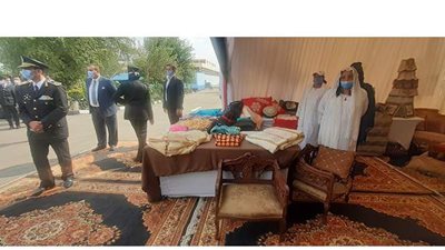 مساعد وزير الداخلية يتفقد معرض منتجات السجون | صور