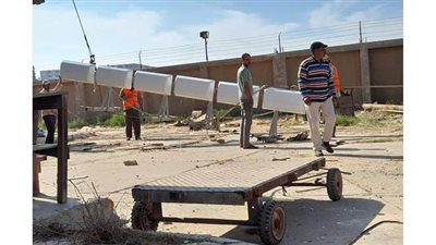 اخبار ماسبيرو.. تركيب هوائيات محط إرسال المحلة للبث الرقمى