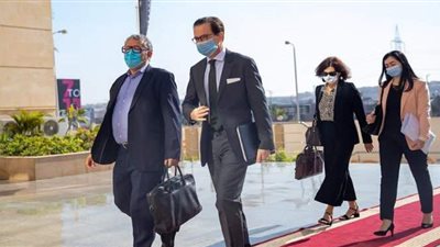 تفاصيل زيارة السفير الفرنسي للأكاديمية الوطنية للتدريب | صور