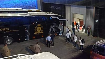 منتخب البرازيل يصل استاد القاهرة استعداداً لمواجهة الأوليمبي | صور