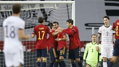 إسبانيا تحقق انتصارا تاريخيا على ألمانيا 0/6 وتبلغ نصف نهائي دوري الأمم الأوروبية