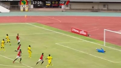 أهداف مباراة منتخب مصر  وتوجو 1/3  في تصفيات كأس أمم إفريقيا | فيديو