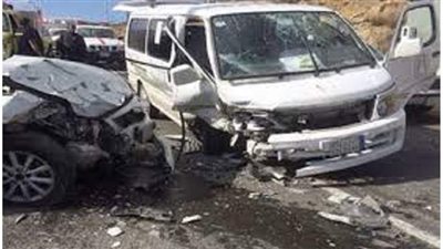 بالأسماء..  إصابة 6 أشخاص فى  انقلاب ميكروباص بسوهاج