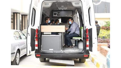 وزيرة التخطيط: المركز التكنولوجي المتنقل مجهز بأحدث أجهزة نظم المعلومات