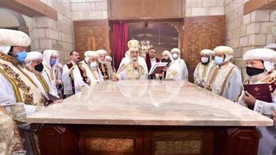 البابا تواضروس يدشن 6 مذابح بـ