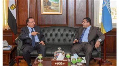 محافظ الإسكندرية يستقبل مجلس نقابة الصحفيين بالثغر