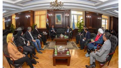 محافظ الإسكندرية يستقبل مجلس نقابة الصحفيين: الإعلام له دور كبير في بناء الدولة