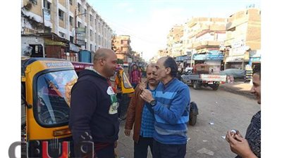 مصادرة 5 تكاتك  بدون تراخيص في حملة لضبط الحركة والتعريفة بمركز طلخا