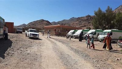 صحة جنوب سيناء: قافلة طبية مجانية إلى وادي مجيرح.. الجمعة