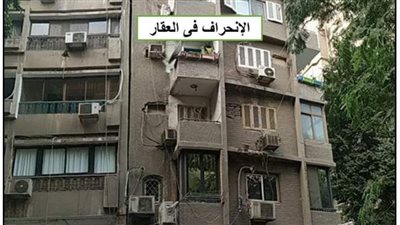 تفاصيل إخلاء عقارين بخط سير مترو الزمالك  خوفا من سقوطهما