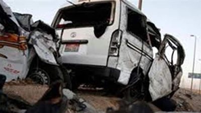 إصابة 3 أشخاص في حادثتي تصادم وانقلاب بالمنيا