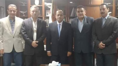 رئيس مصر للطيران للخدمات يستقبل مدير المركز المصري للقيادة الآمنة