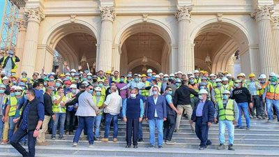 الرئاسة في أسبوع.. السيسي يتفقد مشروعات قومية ويحضر كشف الهيئة لطلاب الحربية والشرطة.. يستقبل ضيوفًا أفارقة.. وتكليفات جديدة للحكومة