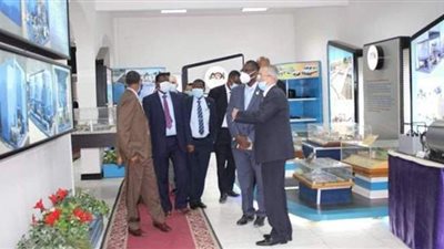 وفد سوداني يزور عددا من وحدات العربية للتصنيع ويشيد بالقلعة الصناعية المصرية