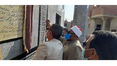 محافظ الفيوم خلال افتتاحه 6 مساجد جديدة: الأوقاف تبرهن على اهتمامها ببيوت الله بالافتتاحات المستمرة