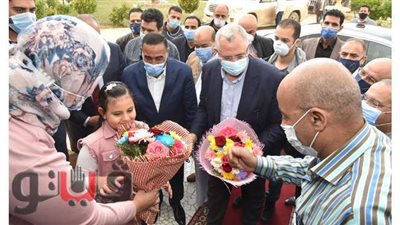 وزير الزراعة يفتتح أعمال تطوير مركز تدريب بحوث الصحراء  | صور