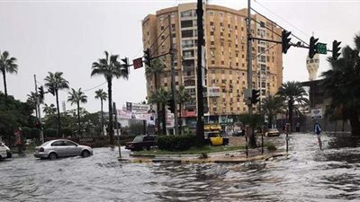 الأمطار تضرب المحافظات.. شوارع الإسكندرية تغرق في برك المياه.. أمطار غزيرة بالقاهرة والجيزة وخفيفة بالقليوبية | فيديو وصور