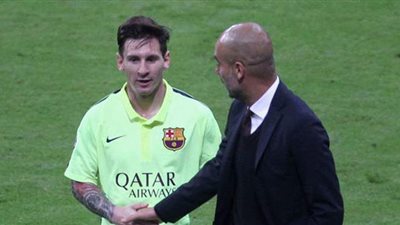 جوارديولا يكشف عن رغبته في التعاقد مع ميسي
