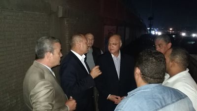 جولة ليلية لمحافظ القاهرة لمتابعة أعمال النظافة بمدينة نصر