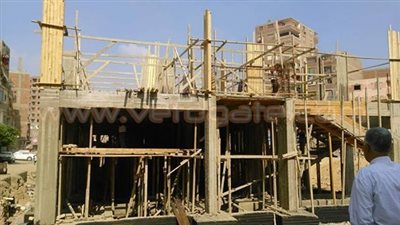 بالصور.. استكمال بناء «مدرسة الشرفا» بالمرج