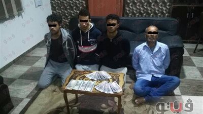 ضبط تشكيل عصابي لترويج النقود المزورة بالإسماعيلية