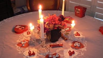 ديكورات عيد الحب فى 