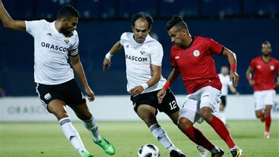 الجونة يتقدم على الداخلية 1/2 في الشوط الأول بالدوري