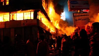 إصابة سيدة بحروق في حريق منزل بالشرقية