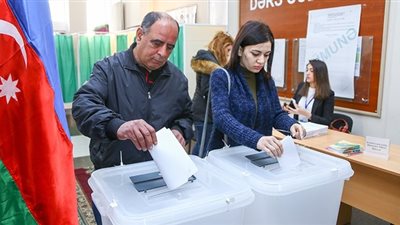 بدء الانتخابات الرئاسية في أذربيجان