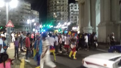 بكاء جماهير الكونغو الديمقراطية بعد وداع امم افريقيا (صور)