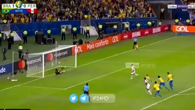 أهداف نهائي كوبا أمريكا بين البرازيل وبيرو (فيديو)